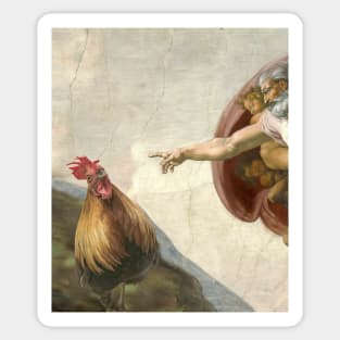 Creation of Chicken Sticker